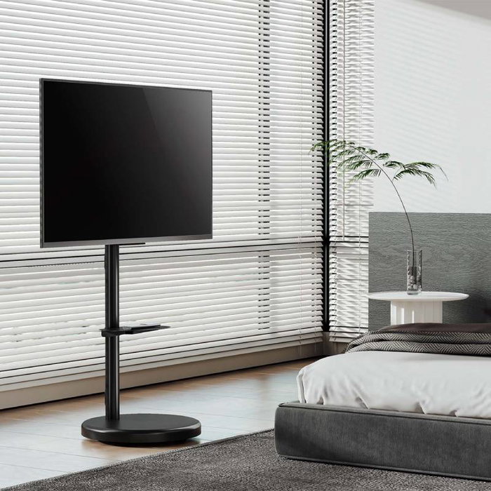 Aisens Soporte de Suelo con Ruedas FT86TRE-303 para TV de 37-86 pulgadas